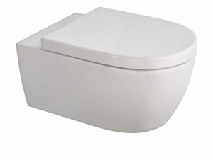 Design Hänge-WC, spülrandlos, Absenkautomatik Vorschaubild