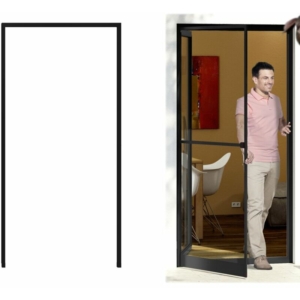 Insektenschutz-Montagerahmen für Tür 125×245 cm, anthrazit Vorschaubild