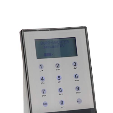 BURG-WÄCHTER Elektronisches Türschloss secuENTRY für, Bedienung mit Fingerabdruck, Zahlencode, App oder Funkschlüssel, inkl. Zylinder, ENTRY easy 5602 FS Set - 3
