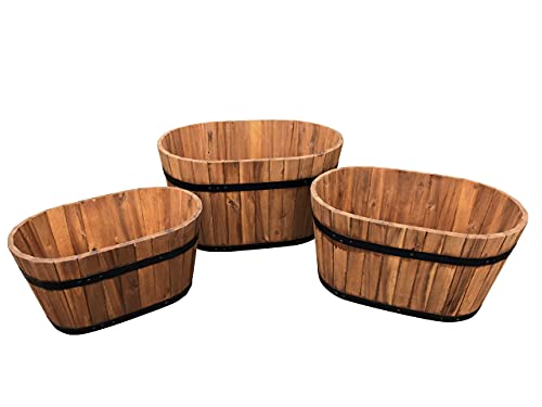 Click-Deck Products » Holzwannen-Set, oval, Holzbadewanne für Kinder Vorschaubild