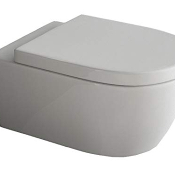 Design Hänge WC » Spülrandlose Toilette mit Softclose Absenkautomatik Vorschaubild