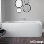 Tellkamp » Eckbadewanne „Thela“ mit Verkleidung, Beleuchtung möglich, 80 x 180 cm Vorschaubild