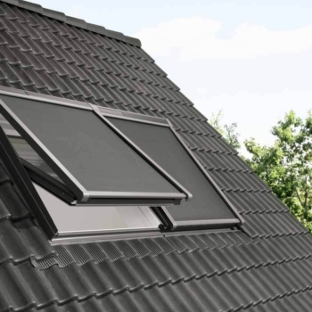 VELUX » Hitzeschutzmarkise Tageslicht für Dachfenster, Hitzereduktion, schwarz, transparent Vorschaubild
