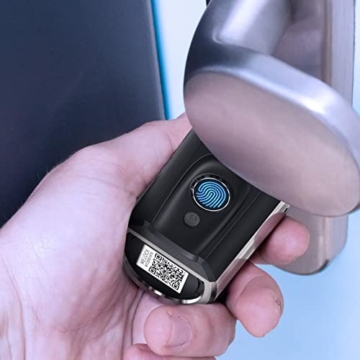 WELOCK TOUCH41 Fingerprint Türöffner Türschloss Fingerabdruck Scanner Schloss Elektronischer Schließzylnder IP65 Biometrischer mit und RFID Bluetooth WiFi Verbindung - 6